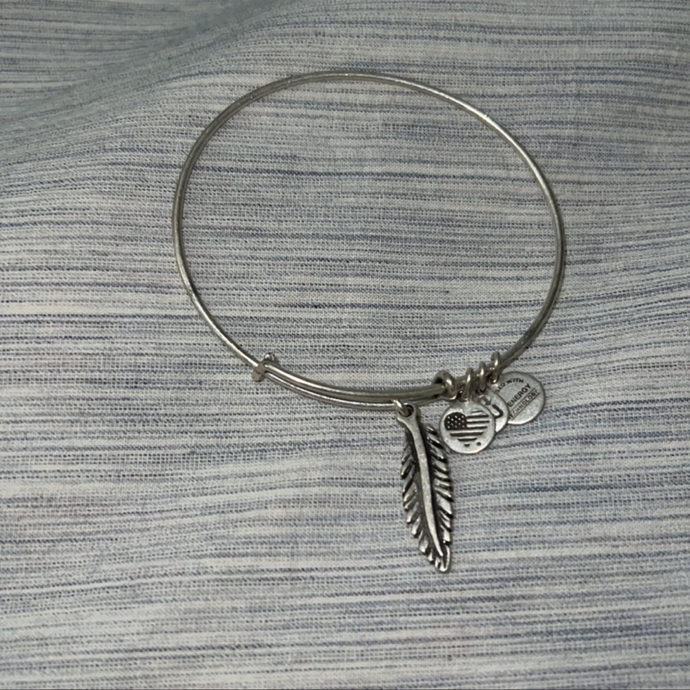 Feather Alex & Ani Bracelet